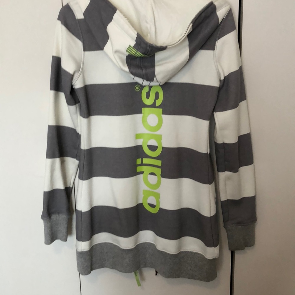 Womens Addias Full Zip Sweater